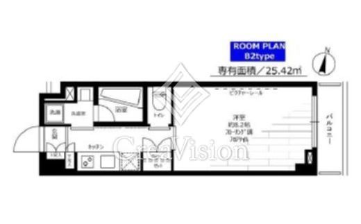 ステージグランデ錦糸町　102号室　間取り