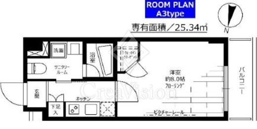 ステージグランデ錦糸町　311号室　間取り