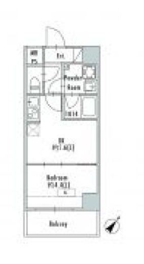 GRAN PASEO押上Ⅱ (グランパセオ押上Ⅱ)　602号室　間取り