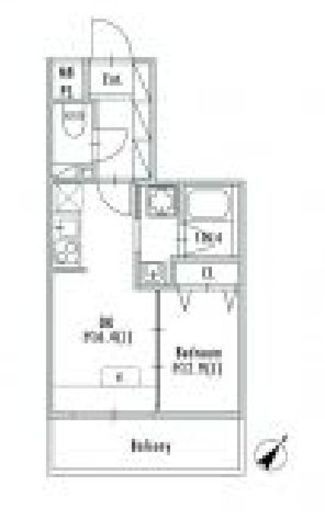 GRAN PASEO押上Ⅱ (グランパセオ押上Ⅱ)　603号室　間取り