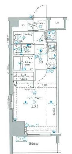 グランシアタワー亀戸　902号室　間取り