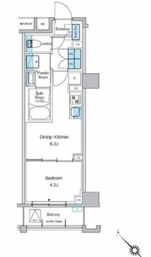 プレディアコート西葛西　503号室　間取り
