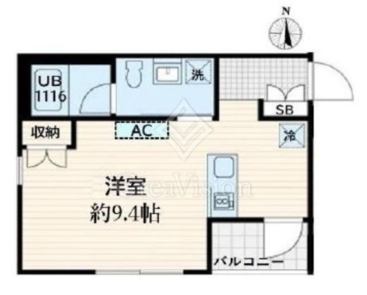 Skuld墨田緑 (スクルド墨田緑)　301号室　間取り