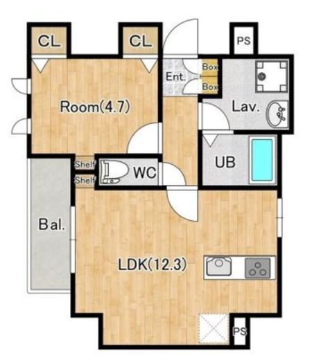 ジーグランデ森下　501号室　間取り