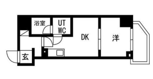 TRADIS錦糸町　501号室　間取り