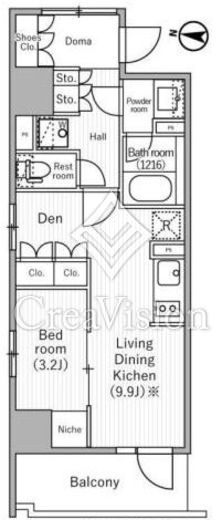 nido MINOWA　701号室　間取り