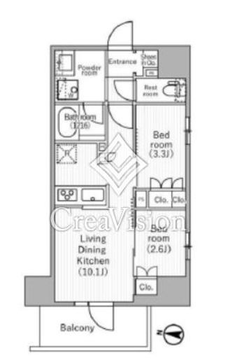 nido MINOWA　703号室　間取り