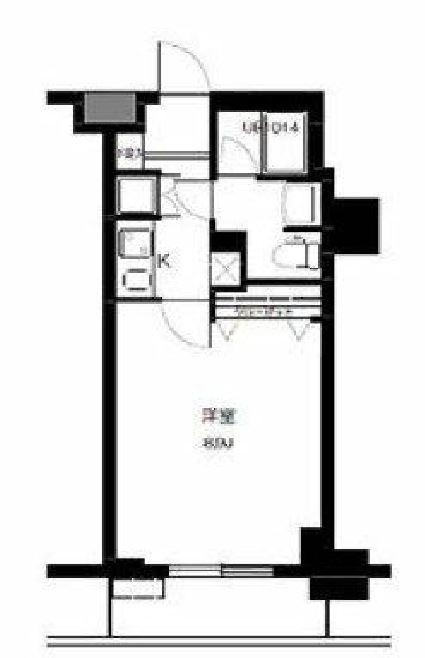 Ｔ＆Ｇ神田マンション　802号室　間取り