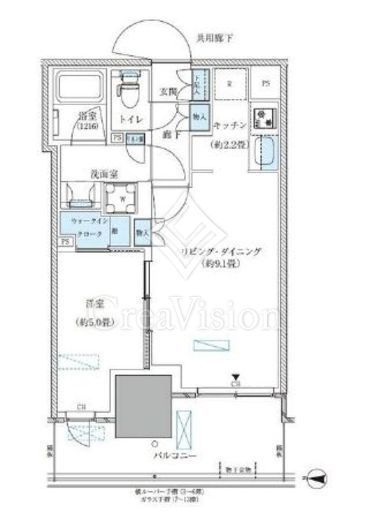 パークアクシス西大島コンフォートスクエア　628号室　間取り
