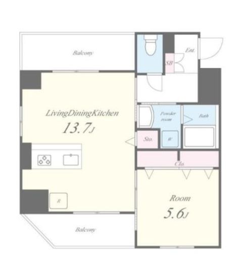 TSレジデンス東陽町　303号室　間取り