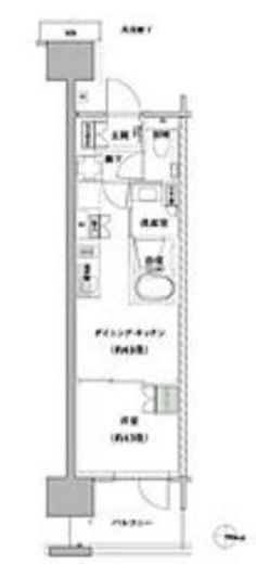 ザ・パークハウス亀戸九丁目　202号室　間取り