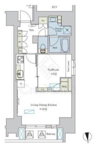 ブリリアイスト浅草　401号室　間取り