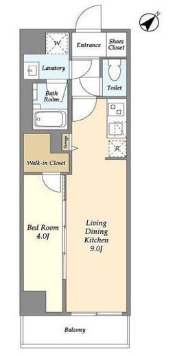 グランカーサ西葛西　207号室　間取り
