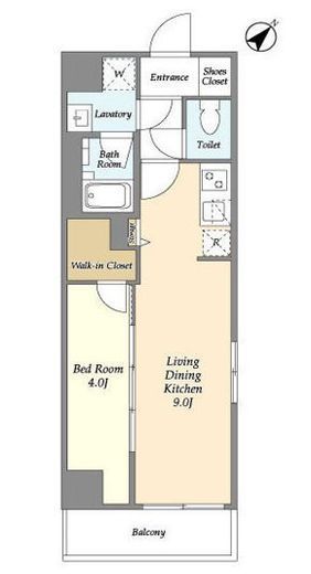 グランカーサ西葛西　603号室　間取り