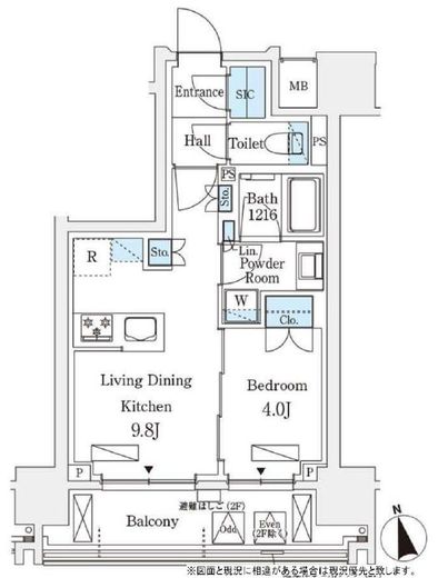 シーズンフラッツ浅草六丁目　203号室　間取り