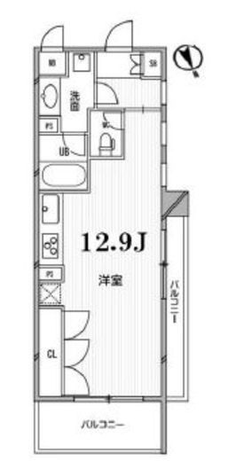 HF目黒行人坂レジデンス　303号室　間取り