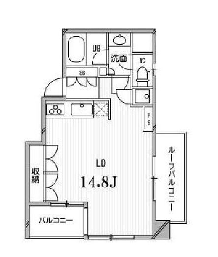HF目黒行人坂レジデンス　504号室　間取り