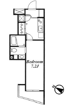 KDXレジデンス三宿　503号室　間取り