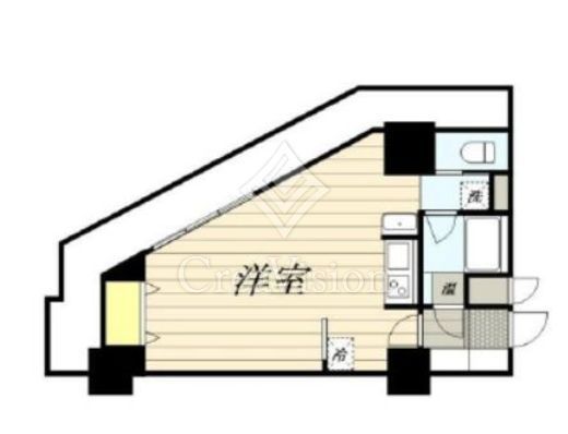 HF駒沢公園レジデンスタワー　2404号室　間取り