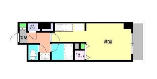 HF駒沢公園レジデンスタワー　2507号室　間取り