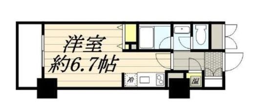 HF駒沢公園レジデンスタワー　3002号室　間取り