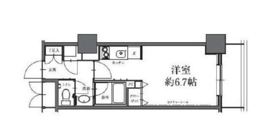 HF駒沢公園レジデンスタワー　501号室　間取り