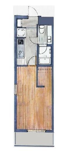 ヴィエント中目黒　401号室　間取り