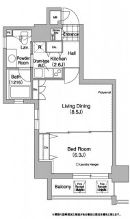 コンフォリア駒澤　301号室　間取り