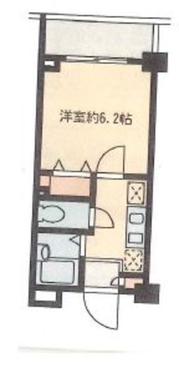 エコロジー都立大学レジデンス　114号室　間取り