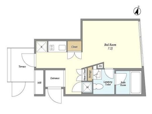 KDXレジデンス下馬　101号室　間取り