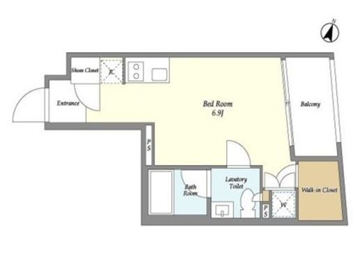 KDXレジデンス下馬　204号室　間取り