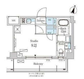 パークアクシス馬込レジデンス　509号室　間取り