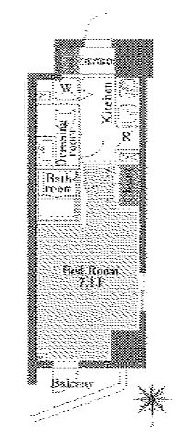 ドゥーエ学芸大学2　403号室　間取り