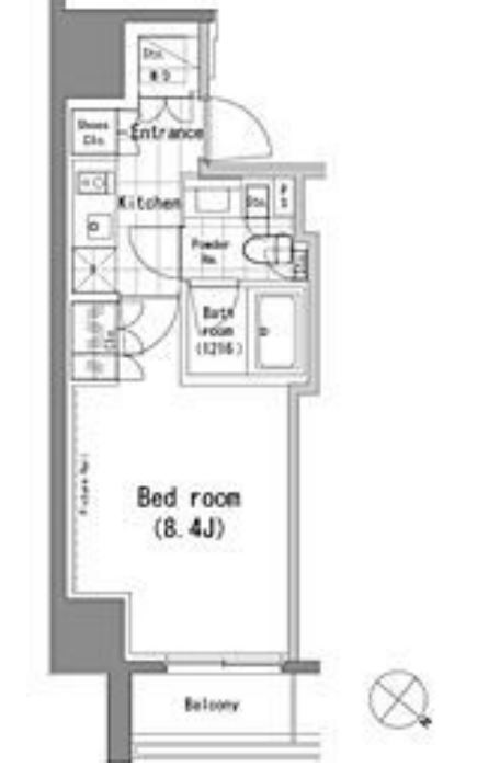 パークハビオ青山　903号室　間取り