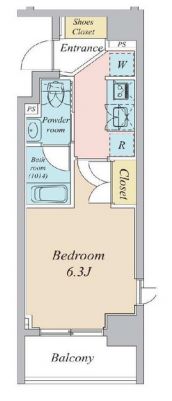 プライマル大森　309号室　間取り