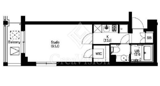 エスティメゾン武蔵小山2　501号室　間取り