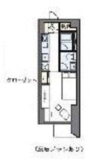 パークフラッツ祐天寺　301号室　間取り