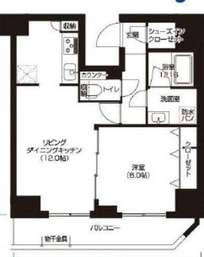 アーバネックス大森　1001号室　間取り