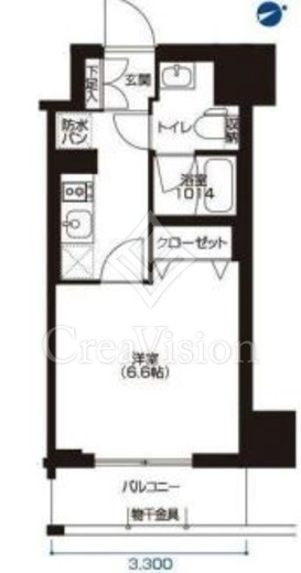 アーバネックス大森　503号室　間取り