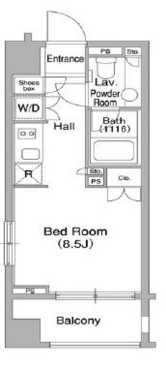 コンフォリア大森DEUX　305号室　間取り