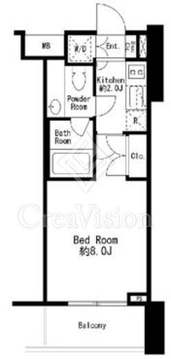 プライムアーバン用賀2　311号室　間取り