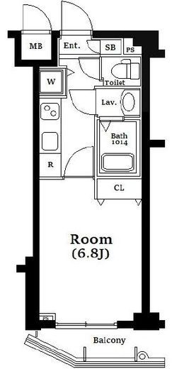 ガーラヒルズ目黒東山　101号室　間取り