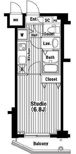 ガーラヒルズ目黒東山　305号室　間取り