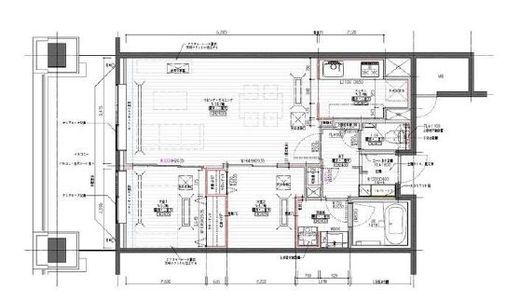 Daiwaリバーゲートレジデンス　S505号室　間取り