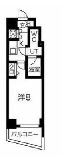 スパシエグランス学芸大学　502号室　間取り