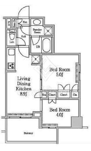 レジディア南品川2　207号室　間取り