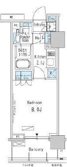 パークアクシス蒲田ステーションゲート　311号室　間取り