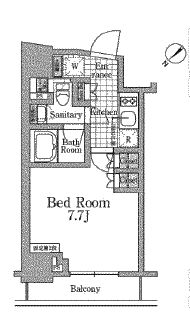 ステラメゾン三軒茶屋　604号室　間取り