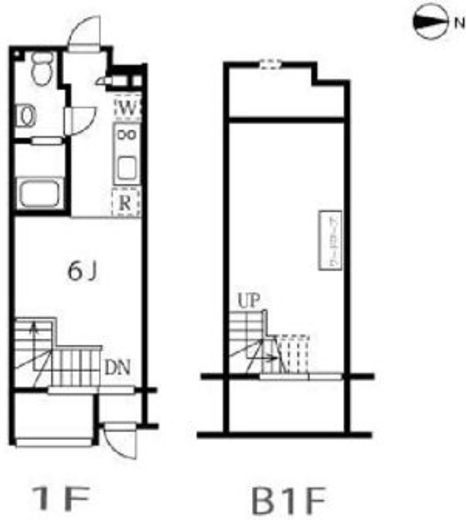 アレーロ自由が丘　106号室　間取り