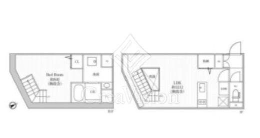 リーガランド目黒　104号室　間取り